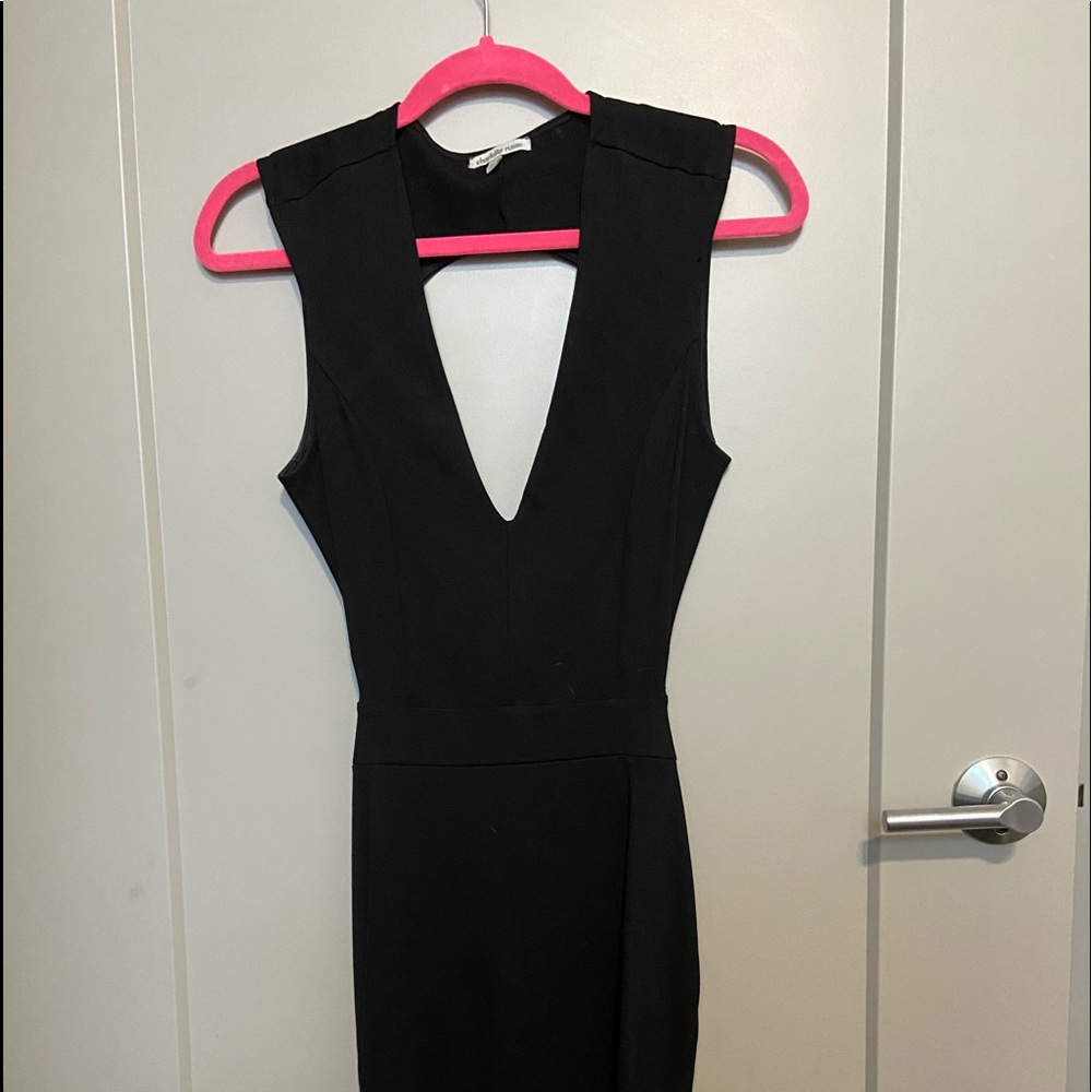 Mini Black Charolette Russe dress!